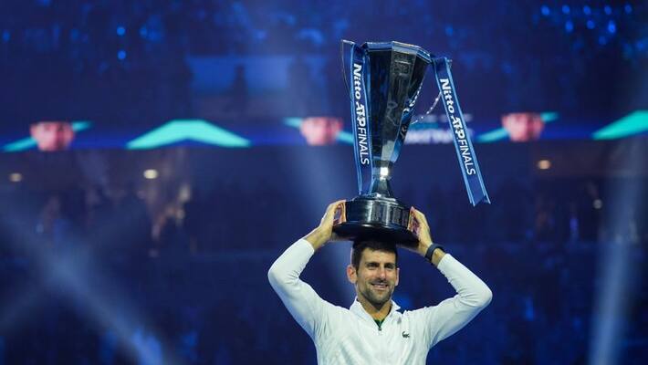 Tennis Star Novak Djokovic wins sixth ATP Finals title and Equals Roger Federer record kvn Tennis Star Novak Djokovic wins sixth ATP Finals title and Equals Roger Federer record kvn