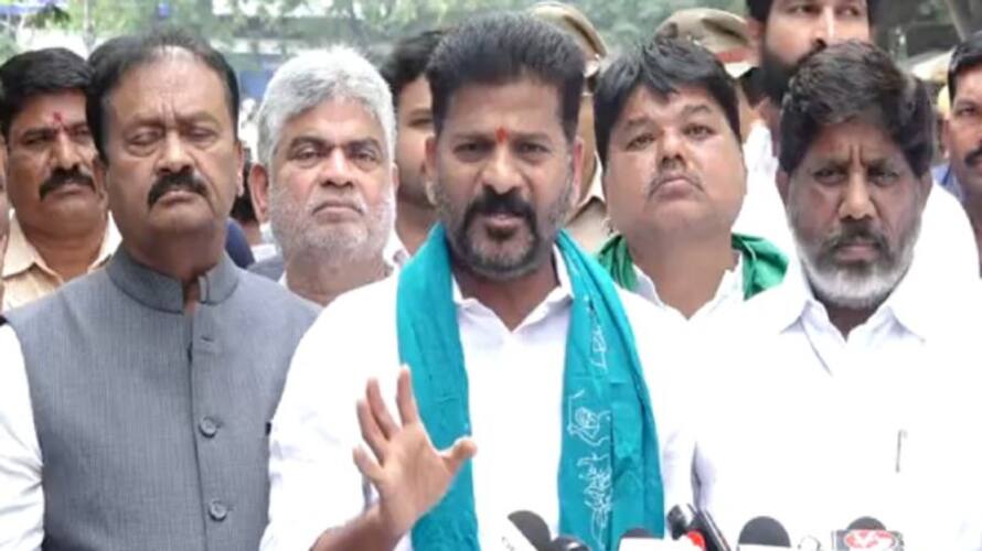tpcc chief revanth reddy slams telangana cm kcr tpcc chief revanth reddy slams telangana cm kcr