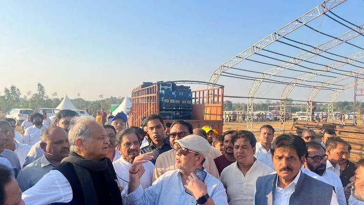 jaipur news Congress cm ashok gehlot target BJP on morbi bridge collapse accident said bharat jodo yatra will bring big victory in gujarat election 2022 asc jaipur news Congress cm ashok gehlot target BJP on morbi bridge collapse accident said bharat jodo yatra will bring big victory in gujarat election 2022 asc