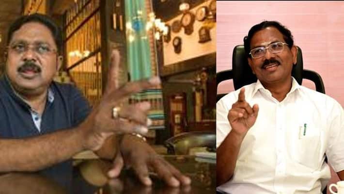 TTV.Dhinakaran is not qualified to talk about AIADMK.. Ma Foi Pandiarajan TTV.Dhinakaran is not qualified to talk about AIADMK.. Ma Foi Pandiarajan