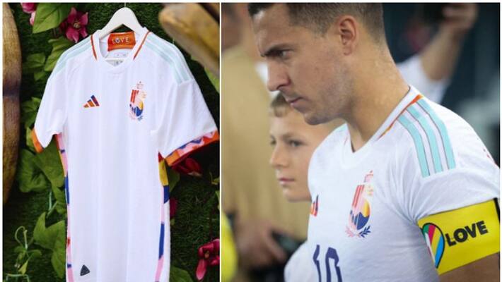 Belgium forced to fix away shirt as FIFA rejects the use of the word love Belgium forced to fix away shirt as FIFA rejects the use of the word love