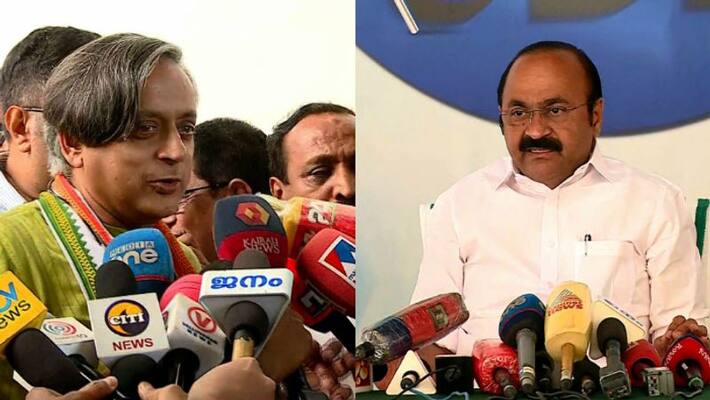V D Satheesan says no problems with shashi tharoor V D Satheesan says no problems with shashi tharoor