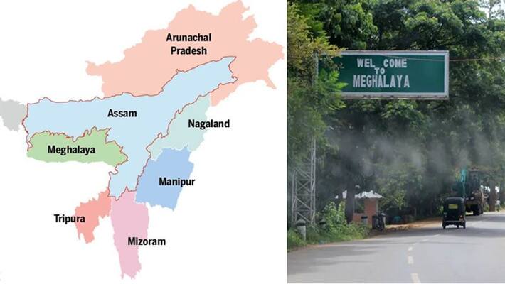 Assam vs Meghalaya Chief Ministers Over Firing Assam vs Meghalaya Chief Ministers Over Firing