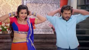 300px x 171px - Bhojpuri SEXY video, pictures: Kajal Raghwani, Khesari Lal's chemistry in  'Jable Jagal Bani' making fans crazy