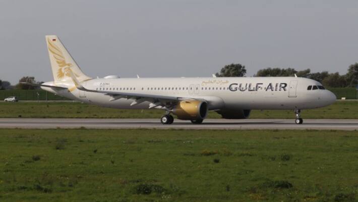 Gulf Air flight from Bahrian diverted after crew member died of a heart attack Gulf Air flight from Bahrian diverted after crew member died of a heart attack