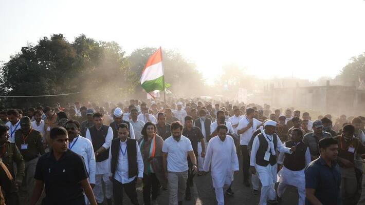 Pick pocketers roaming in Rahul Gandhi Bharat Jodo Yatra MP police Alert ckm Pick pocketers roaming in Rahul Gandhi Bharat Jodo Yatra MP police Alert ckm