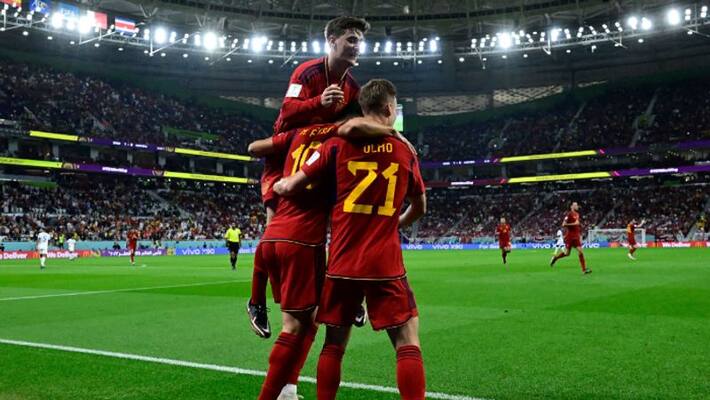 FIFA World Cup 2022 Group E Spain biggest victory at a Football World Cup after beat Costa Rica by 7 0 FIFA World Cup 2022 Group E Spain biggest victory at a Football World Cup after beat Costa Rica by 7 0