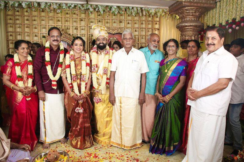 Producer Dhanajayan daughte  wedding was attended by 100 celebrities