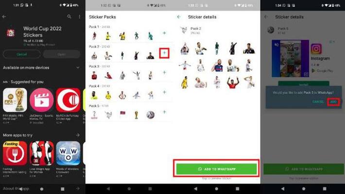 FIFA World Cup 2022: How to send football world cup stickers and GIFs on WhatsApp FIFA World Cup 2022: How to send football world cup stickers and GIFs on WhatsApp
