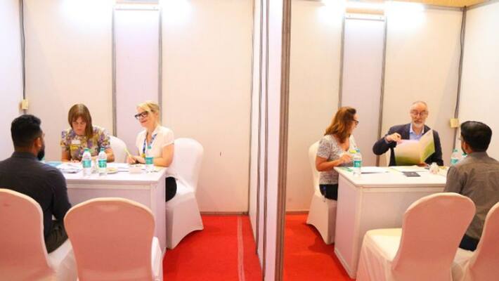 UK career fair organised by Norka Roots at Kochi till tomorrow UK career fair organised by Norka Roots at Kochi till tomorrow