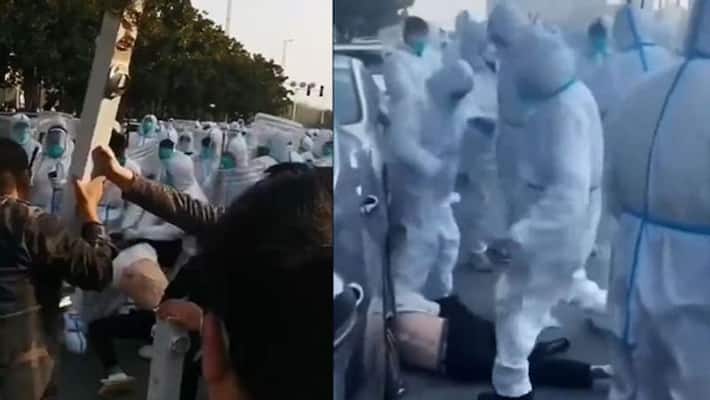 Foxconn admits 'technical error' after workers go on rampage largest iPhone factory in China turns warzone Foxconn admits 'technical error' after workers go on rampage largest iPhone factory in China turns warzone
