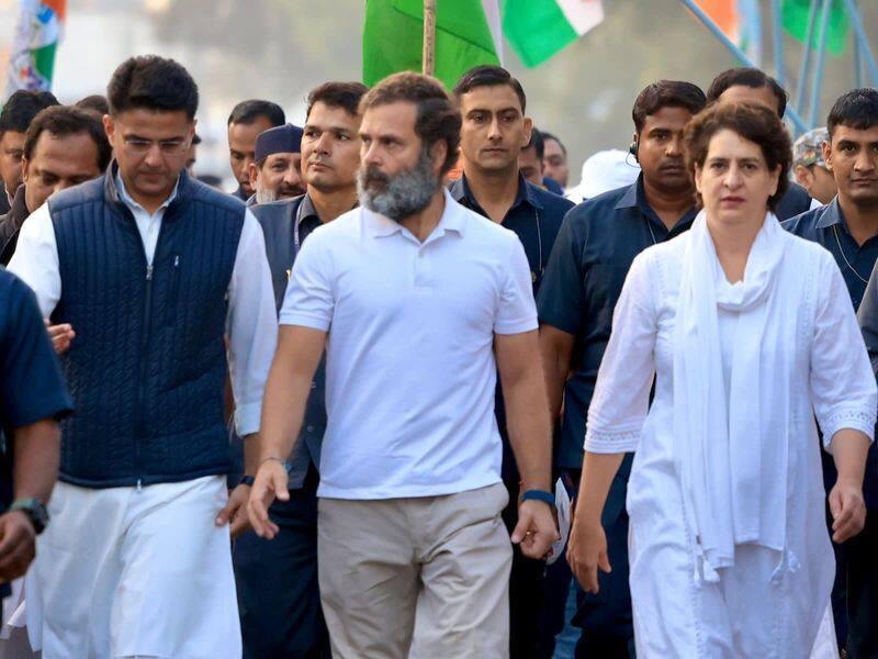 Priyanka Gandhi joins Rahul in Madhya Pradesh for the Bharat Jodo Yatra.