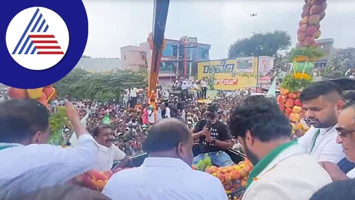 National parties have not responded to the plight of farmers MP Prajwal Revanna National parties have not responded to the plight of farmers MP Prajwal Revanna