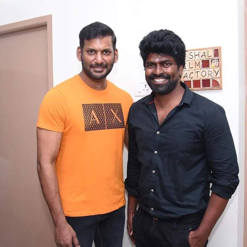 Actor Vishal who helped the side actor