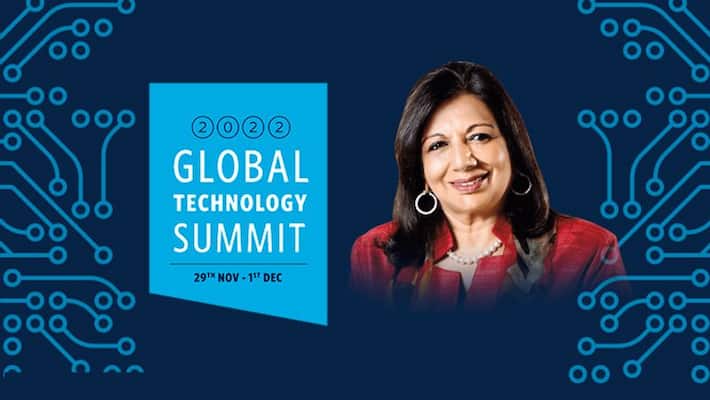 biocon chief kiran mazumdar shaw in conversation with pulitzer winner siddhartha mukherjee at the global technology summit ash biocon chief kiran mazumdar shaw in conversation with pulitzer winner siddhartha mukherjee at the global technology summit ash