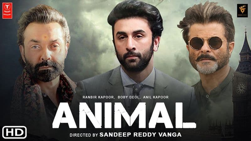 Ranbir Kapoor and rashmika staring animal first look released 