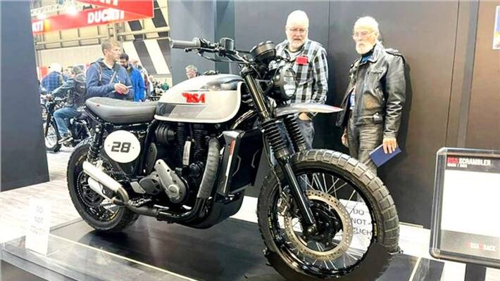 BSA Scrambler 650 Concept Presented At Motorcycle Live BSA Scrambler 650 Concept Presented At Motorcycle Live