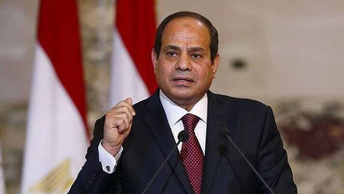 Egyptian President El Sisi arrives in Delhi, to be chief guest at R-Day parade Egyptian President El Sisi arrives in Delhi, to be chief guest at R-Day parade