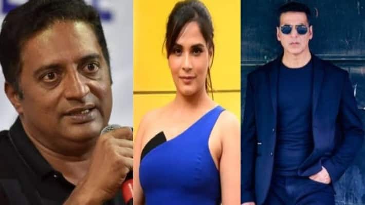 Prakash Raj condemns Akshay Kumar for calling out Richa Chadha over Galwan comment Prakash Raj condemns Akshay Kumar for calling out Richa Chadha over Galwan comment