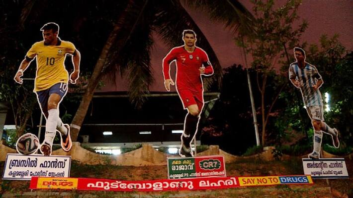 FIFA World Cup 2022 Football WC Campaign by Kalamassery Police Station FIFA World Cup 2022 Football WC Campaign by Kalamassery Police Station