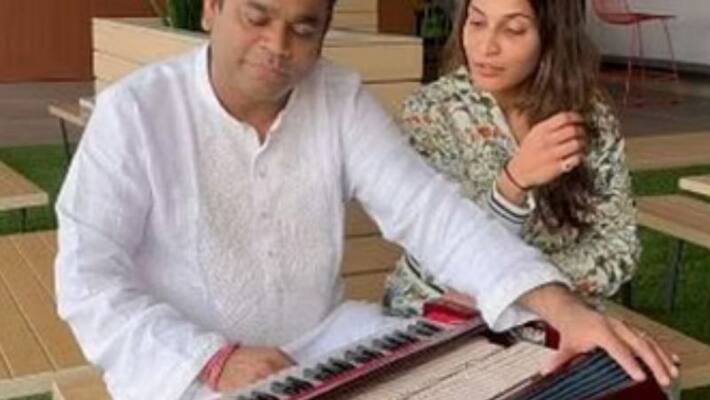 A R Rahman share video with Aishwarya Rajinikanth A R Rahman share video with Aishwarya Rajinikanth