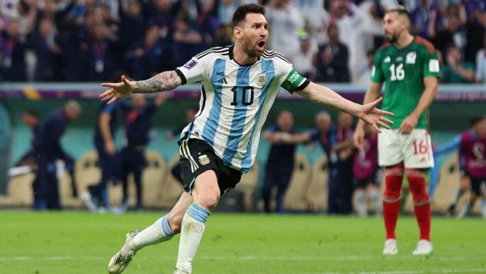 Lionel Messi goal helps argentina to win over mexico in qatar world cup Lionel Messi goal helps argentina to win over mexico in qatar world cup