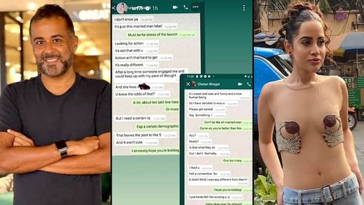 Chetan Bhagat REACTS after Urfi Javed slams him for distracting youth remark sgk Chetan Bhagat REACTS after Urfi Javed slams him for distracting youth remark sgk