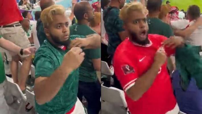After Robert Lewandowski Goal, Saudi Arabia Fan Switches His Jersey to Poland, Video Went Viral After Robert Lewandowski Goal, Saudi Arabia Fan Switches His Jersey to Poland, Video Went Viral