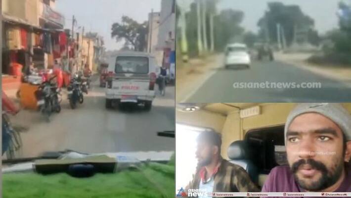 Bihar Police Escorts ambulance comes from Kerala Bihar Police Escorts ambulance comes from Kerala