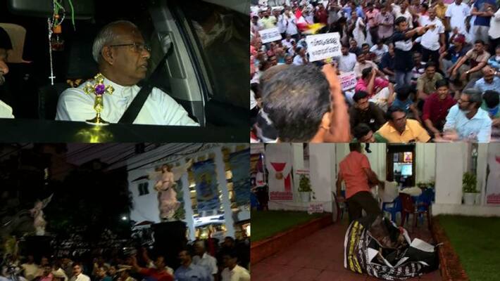 ernakaulam st marys basilicka to be shut, police take control after kurbana controversy ernakaulam st marys basilicka to be shut, police take control after kurbana controversy