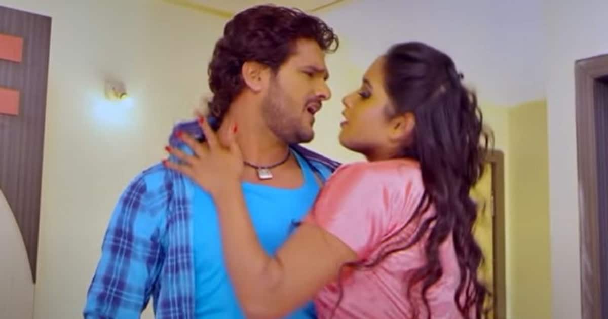 Bhojpuri sexy video: Kajal Raghwani, Khesari Lal's hot bedroom romantic in  'pink nighty' goes viral-WATCH