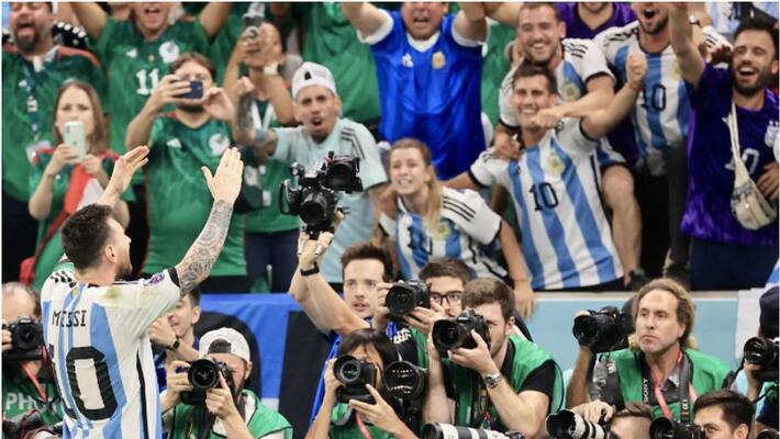 Biggest World Cup crowd in 28 years witnessed Argentina beat Mexico Biggest World Cup crowd in 28 years witnessed Argentina beat Mexico