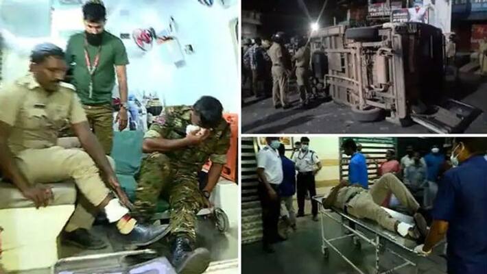 over 30 policemen hurt after anti adani port protesters attack police station in keralas vizhinjam ash over 30 policemen hurt after anti adani port protesters attack police station in keralas vizhinjam ash