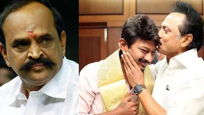 CM Stalin is afraid of the DMK...kadambur raju CM Stalin is afraid of the DMK...kadambur raju