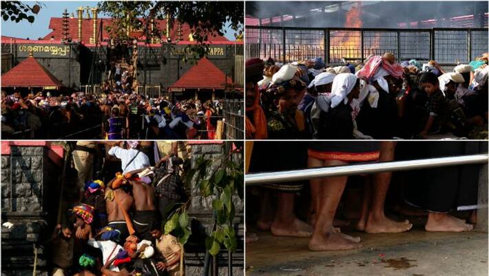 huge crowd at sabarimala vrtual q booking crosses 87474 huge crowd at sabarimala vrtual q booking crosses 87474