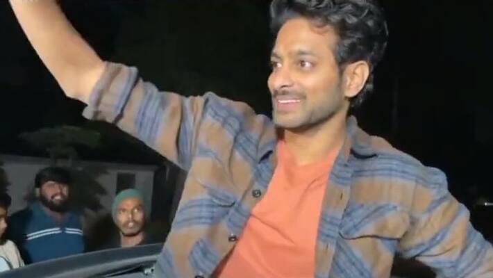 bigg boss telugu 6 eliminated contestant raj gets huge welcome from fans bigg boss telugu 6 eliminated contestant raj gets huge welcome from fans