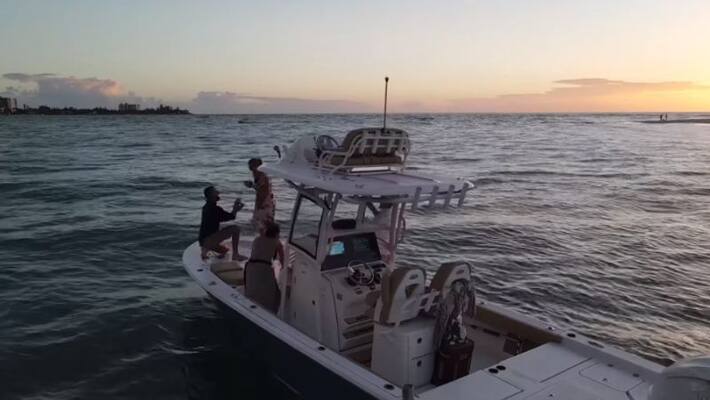 Man Jumps Into Ocean After Ring Falls In During Proposal Man Jumps Into Ocean After Ring Falls In During Proposal