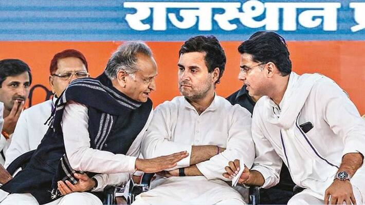 Congress leader Rahul Gandhi's comments on both Ashok Gehlot and Sachin Pilot Congress leader Rahul Gandhi's comments on both Ashok Gehlot and Sachin Pilot