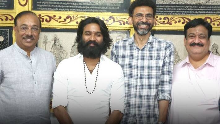 Tamil Star Dhanush and Sekhar Kammula Movie begins with Pooja Ceremony Tamil Star Dhanush and Sekhar Kammula Movie begins with Pooja Ceremony