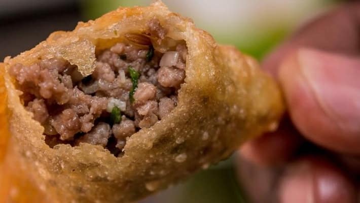 How to prepare Mutton Keema Samosa in Tamil How to prepare Mutton Keema Samosa in Tamil