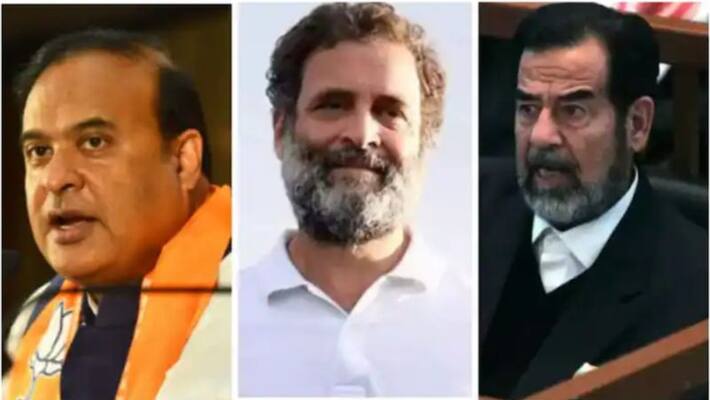 assam chief minister clarifies comparison of Rahul face to that of Saddam hussain assam chief minister clarifies comparison of Rahul face to that of Saddam hussain