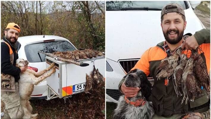 hunter was killed when the dog s foot accidentally caught on the trigger hunter was killed when the dog s foot accidentally caught on the trigger