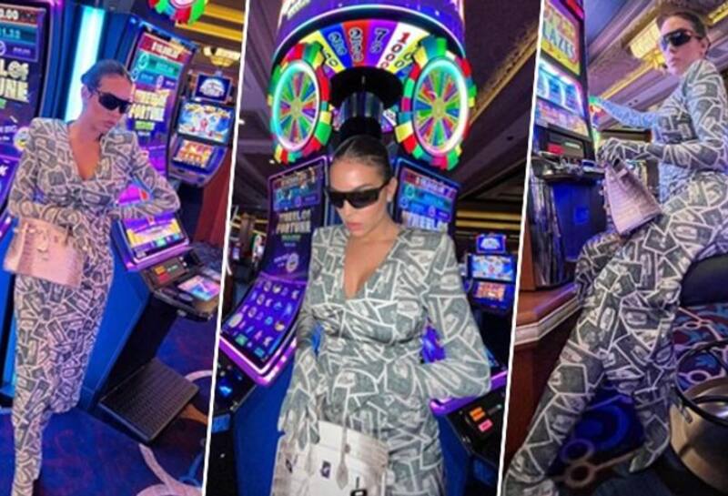 sexy pictures cristiano Ronaldo girlfriend Georgina Rodriguez trolled for flaunting curves in 'million dollar' dress at Vegas casino snt