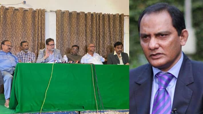 Former BCCI President Shivalal Yadav and HCA Chiefs Fires omnn Mohammed Azharuddin Former BCCI President Shivalal Yadav and HCA Chiefs Fires omnn Mohammed Azharuddin