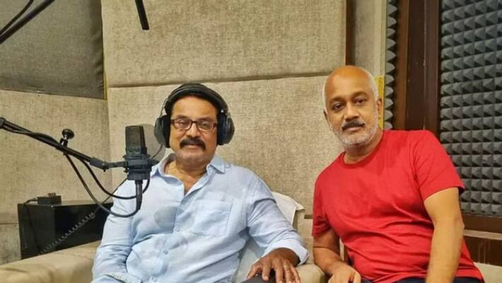 Sarath Kumar begins dubbing for Madhav Ramdasans Aazhi Sarath Kumar begins dubbing for Madhav Ramdasans Aazhi