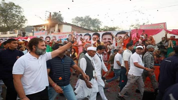 Demonetisation and GST have broken the backs of people and small traders. Rahul Gandhi's criticism of BJP Demonetisation and GST have broken the backs of people and small traders. Rahul Gandhi's criticism of BJP