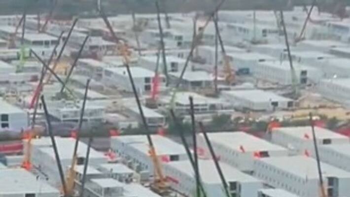 China Covid 19: massive quarantine camp makeshift hospitals to accommodate 2.50 lakh people in Guangzhou China Covid 19: massive quarantine camp makeshift hospitals to accommodate 2.50 lakh people in Guangzhou