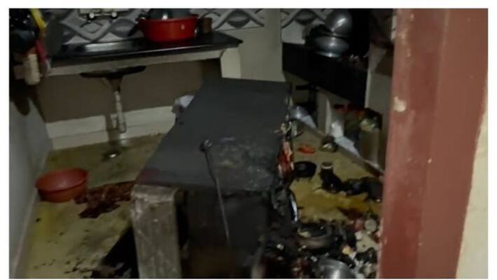 fridge burst and caught fire in thrissur fridge burst and caught fire in thrissur