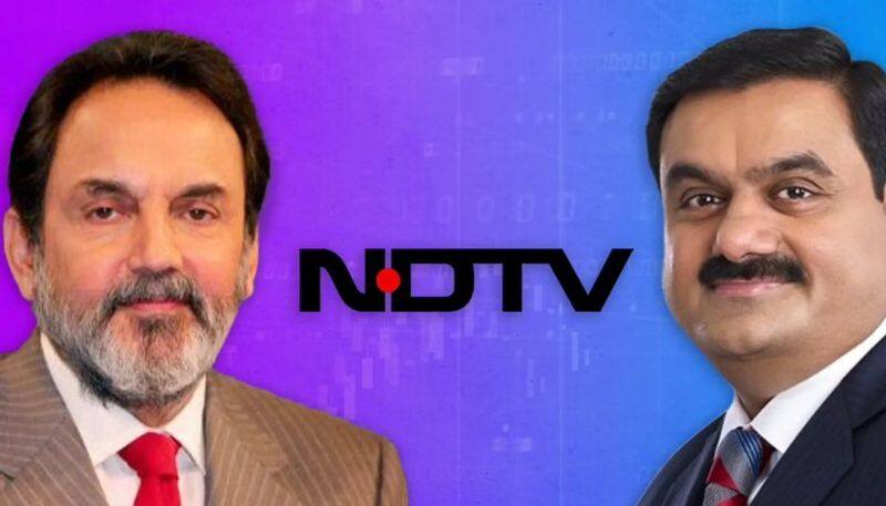 Prannoy Roy and Radhika Roy leave NDTV and transfer the majority of their interests to Adani.