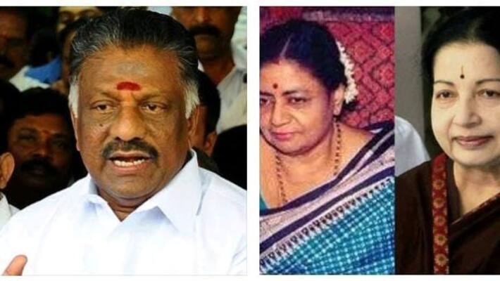 OPS informed that the room in the AIADMK office will be named after Jayallitha and Janaki Ammal OPS informed that the room in the AIADMK office will be named after Jayallitha and Janaki Ammal